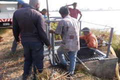Installing-of-Dreketi-storage-pond-tower-gate